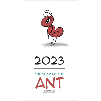 2023 Year of the Ant Wall Calendar - 2