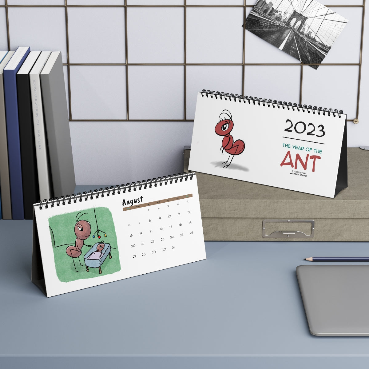 Year of the Ant Desk Calendar