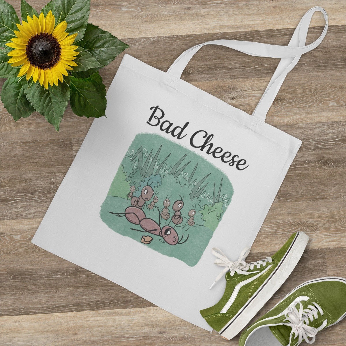 Bad Cheese Tote Bag